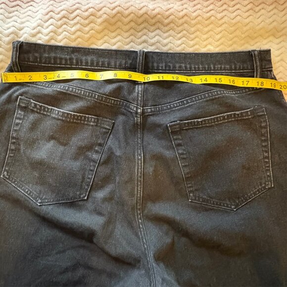 Abercrombie & Fitch Curve Love Ankle Straight High Rise Jeans - Size 16/33 Short - Picture 8 of 12